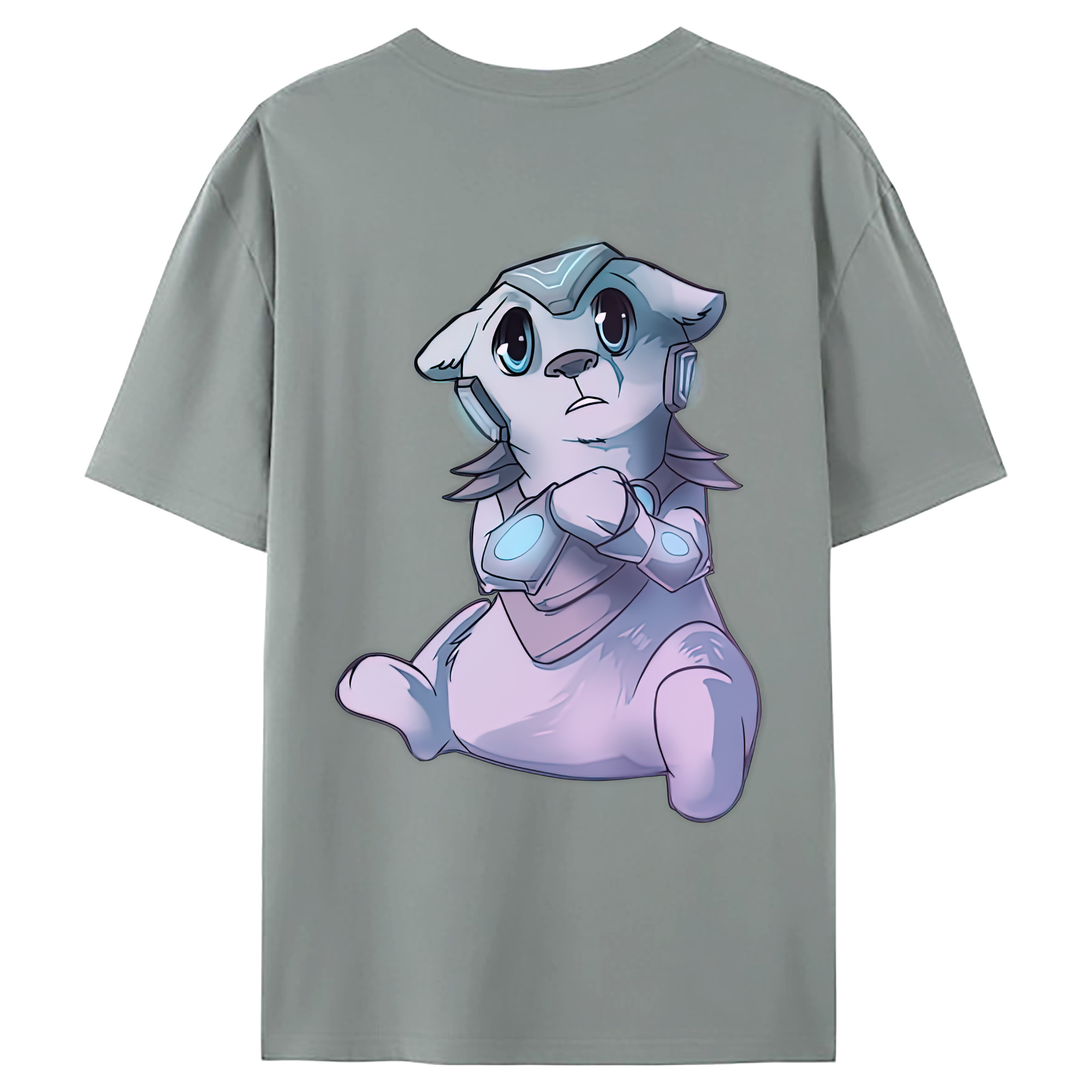 （画像用） リーグ・オブ・レジェンド League of Legends LOL 綿100％ メンズ半袖Tシャツ（バックプリント） 通気性